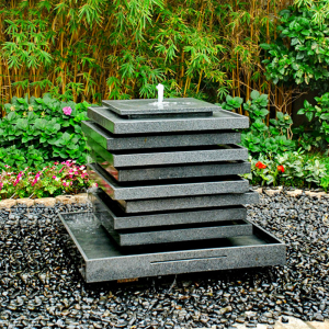 Residencials modernes fonts d'aigua ornamentals de jardí a l'aire lliure per a la venda