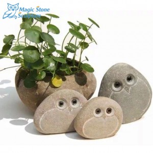High quality cute owl statue gift for sale