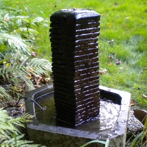 Basalt column water fountain for sale