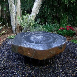 Basalt dish, polished bowls & Dome fountains