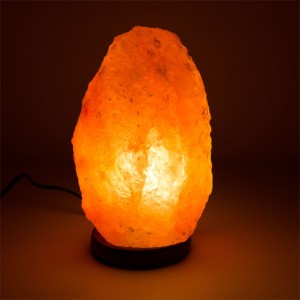 D11-17cm, H20-27cm Himalaya lyserød saltlampe