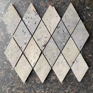 Antiqued Grey Corner Bricks Wall Clay Outdoor Indoor Decoration