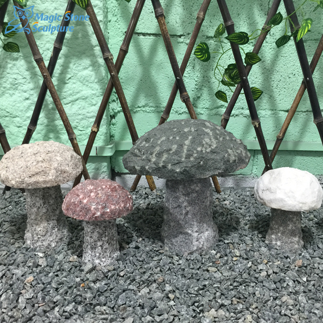 Manufacturer of Water Features For Gardens -
Garden decorative stone mushrooms – Magic Stone detail pictures