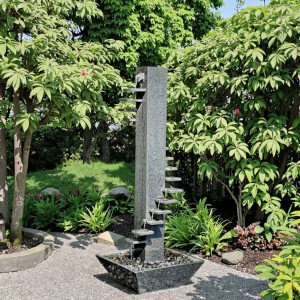 Modern Outdoor Garden Water Wall Fountain Practical Durable Granite Stone Wholesale Long Service Life