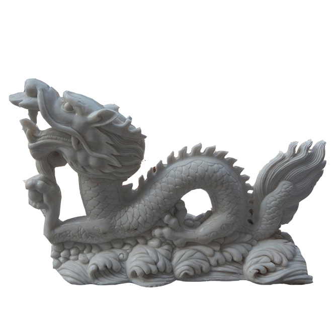 Short Lead Time for Custom Stone Coaster -
 Chinese hand carved dragon carving – Magic Stone