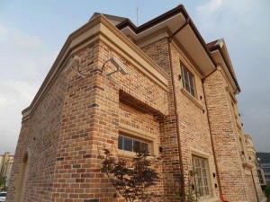 Yellow Wall Brick Mosaic Clay Tile for Indoor Outdoor Decoration – Rough Finish
