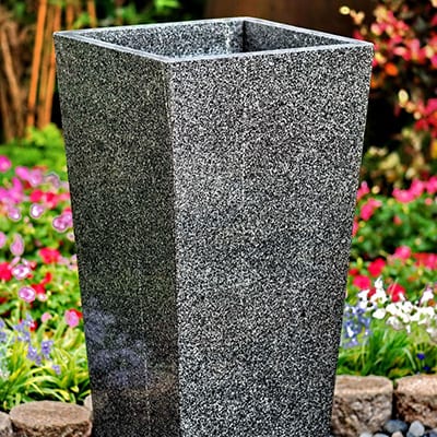 China Cheap price Stone Tub -
 Decorative granite stone flower pots and planters – Magic Stone