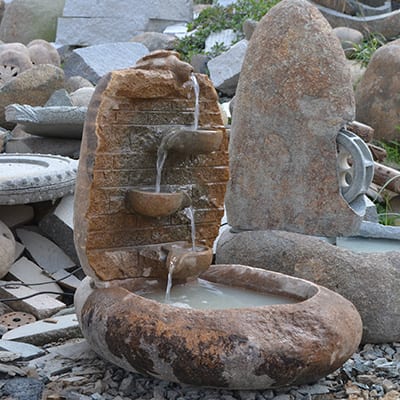 Factory Cheap Black Basalt Paving Stones -
 Decorative indoor tabletop water fountain – Magic Stone