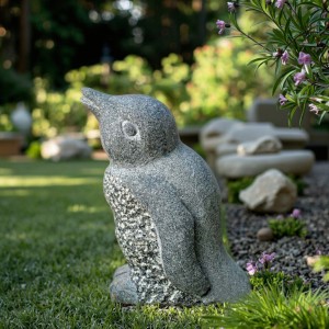 Handmade Modern Design Granite Bird Statue