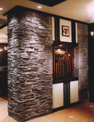 stone wall decoration 1