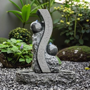 Outdool backyard Water fountains feature