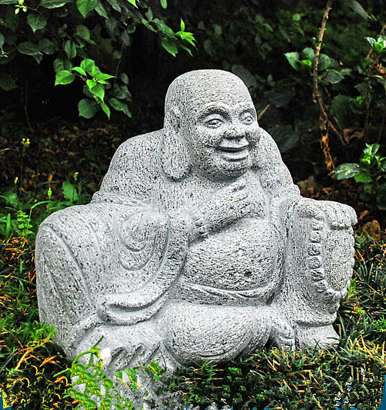 Wholesale Discount Free Standing Bathtub -
 Outdoor large laughing stone buddha statues – Magic Stone