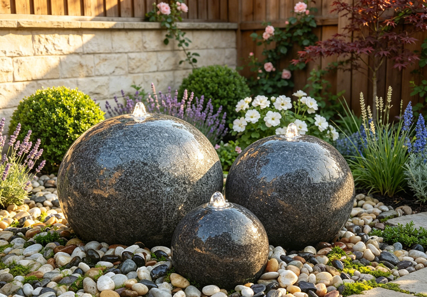 The Logic of Placing Three Stones in a Courtyard
