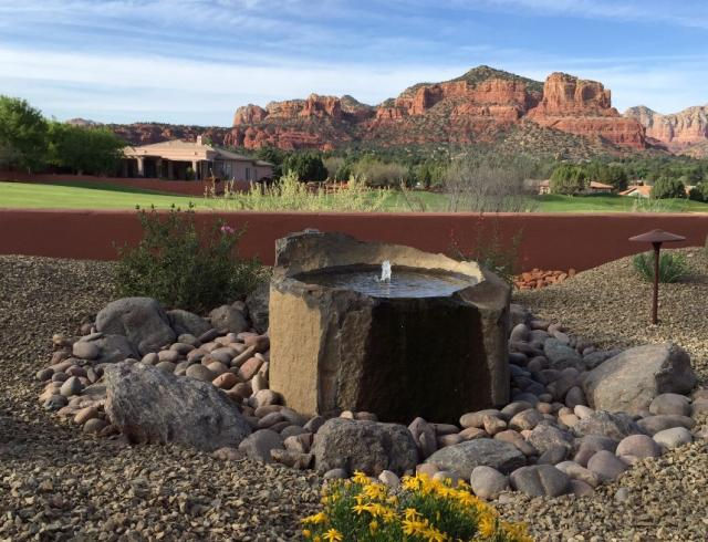 Should a Granite Water Feature Be Left on