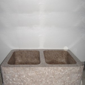 2017 wholesale price Antique Stone Bench -
 Rectangle shape black color granite kitchen sink – Magic Stone