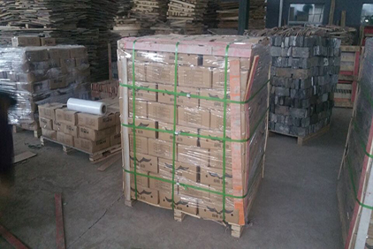 packing of clay bricks