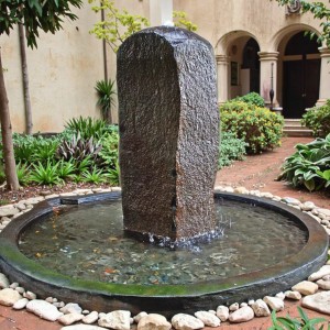 Basalt column water fountain for sale