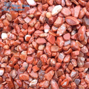 उच्च पोलिश लाल कंकड़ पत्थर, 2-4cm / 3-5cm / 5-8cm
