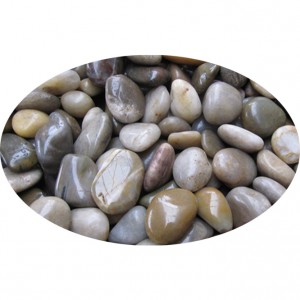 OEM Manufacturer Garden Birdbath -<br />
 High Polished Striped Pebble Stone, 2-4cm / 3-5cm / 5-8cm  - Magic Stone