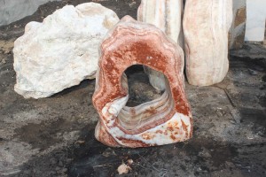 Landscaping stone sculpture for decor