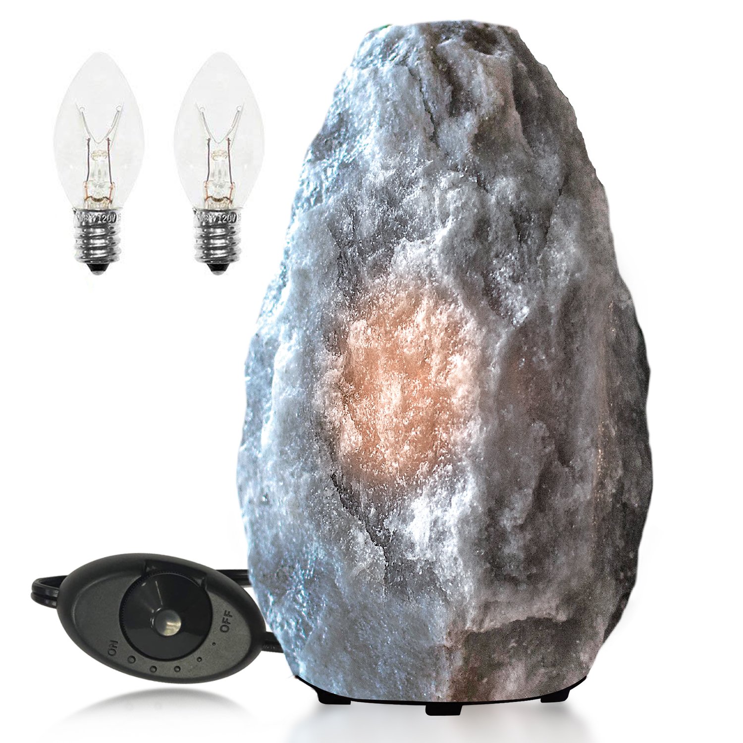 Why does the rock lamp get wet?