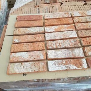 Solid Antique Red Natural Clay Bricks Thin Sintered Firebricks for Traditional House & Garden Edging