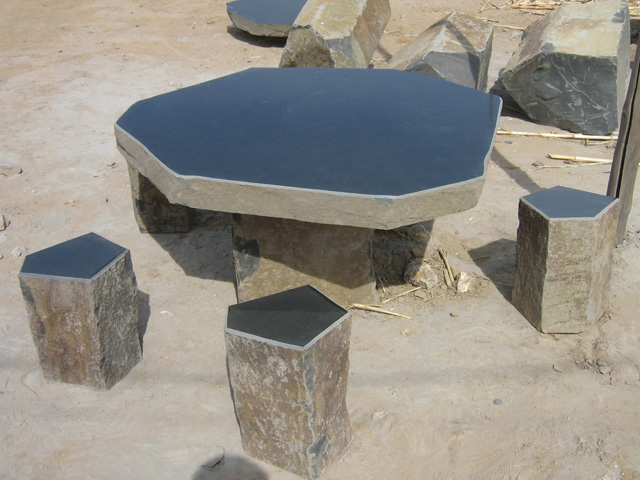 Unleash the Beauty of Basalt: Tables and Benches Redefining Outdoor Living