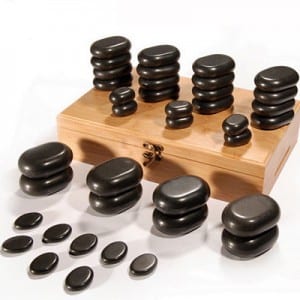 Hot Massage Basalt Stone Set