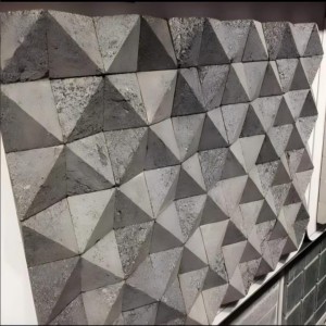 Customizable Grey Brick Mosaic Tile for Wall Garden Indoor Outdoor
