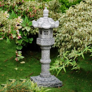Granite Japanese lantern garden ornaments