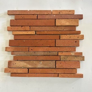 Durable Red Clay Mosaic Tiles for Interior and Exterior Decoration Premium Quality Bricks