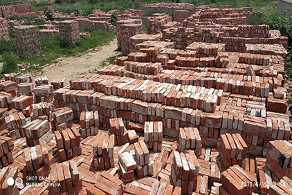 240X115X50mm - Old Red Bricks （1）