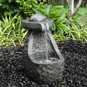 Garden granite small fiow water fountain