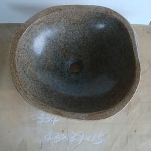 Special Design for Square Planter Pot -<br />
 Natural cobble stone wash basin sink - Magic Stone