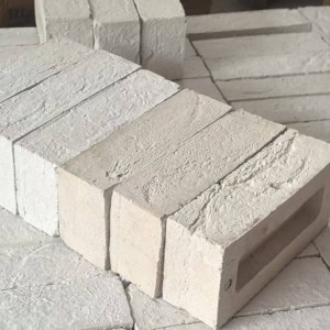 White Clay Sintered Thin Solid Wall Cladding Bricks Natural Style Interior and Exterior Firebricks Made of Clay