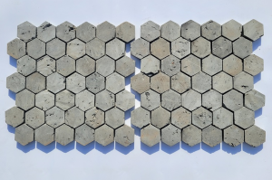Grey Mosaic Tile Wall Decorative Brick for Indoor Outdoor