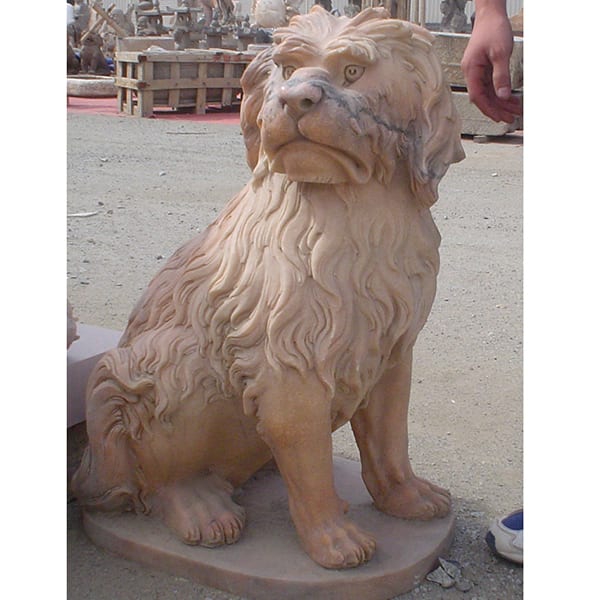 China Factory for Stone Rock -
 Garden stone ornaments dogs statue for decor – Magic Stone