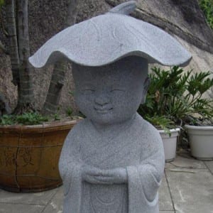 Stone baby Buddha monk sculpture for sale