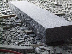 garden landscaping black basalt kerbstone