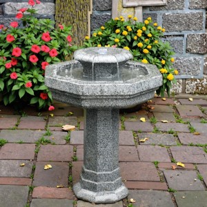 Wholesale Cheap Outdoor Garden Water Fountain Hand Carved Stone Ornaments for Villa Customized Size Granite Material Sale