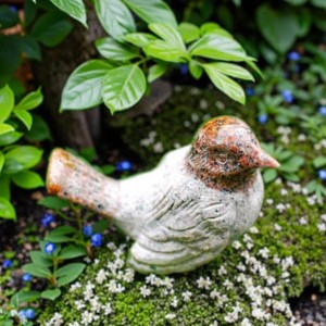Realistic – Looking Granite Bird Sculpture