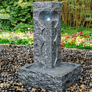 100% Original Factory Natural Stone Supplier -
 Artificial backyard water fountains – Magic Stone