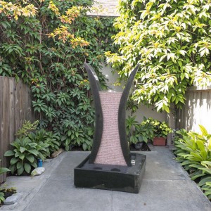 Hand Carved Outdoor Garden Decorative Granite Water Fountain Stone for Courtyard