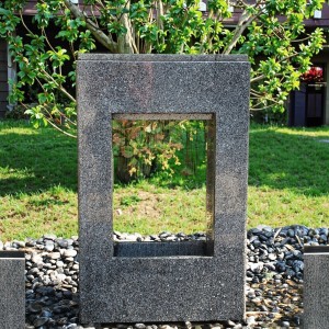 Hand Carved Granite Water Fountain for Indoor/Outdoor Park