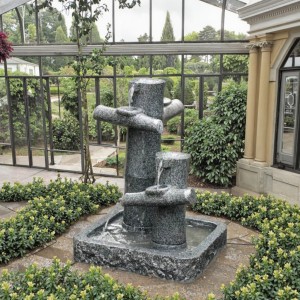 Elegant Indoor/Outdoor Home Garden Water Fountain Hand Carved Marble Statue for Hotels and Villas