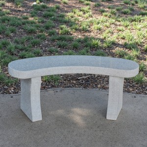 Granite Polished Natural Stone Bench for Garden Yard Court Park