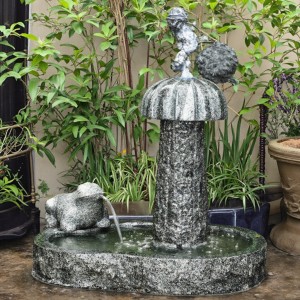 Hand Carved Traditional Outdoor Granite Stone Water Fountain Classical Home Garden Decoration for Villas for Park Natural Stones