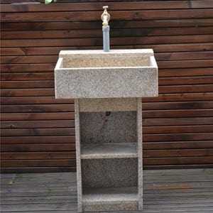 8 Year Exporter Granite Water Fountain Feature -
 Bathroom sinks decorated pedestal sink – Magic Stone