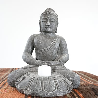 OEM/ODM Manufacturer Water Trough -
Buddha statue tealight church cheap candle holders for decor – Magic Stone detail pictures
