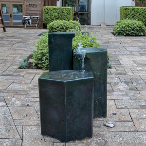 Flat top natural fountain basalt kits
